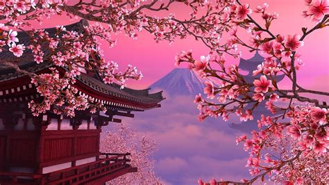 Sakura Trees Anime Aesthetic ⚜️ana Rosa⚜️ In 2020 Anime Scenery