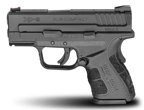 Springfield Xd Mod2 9mm Sub Compact Black Essential Vance Outdoors