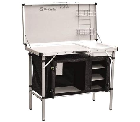 Metteremo a disposizione, appena possibile, per l'estate 2020 a titolo gratuito le piazzole, la piscina, il parco verde. Mueble Outwell Drayton - Cocina camping | Muchocamping