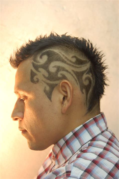 Tribal Hair Tattoo