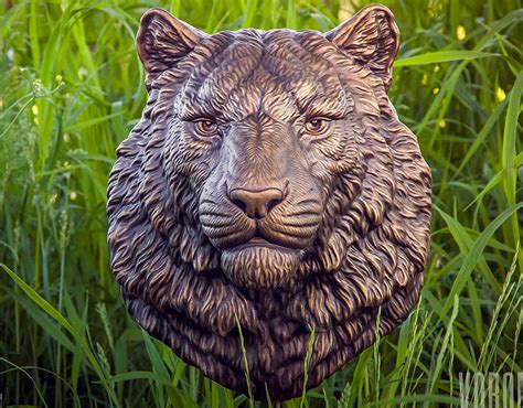 Lioness Sculpture Bust Digital 3d Model Behance