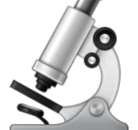 Microscope Clipart Transparent Background Microscope Emojis Png