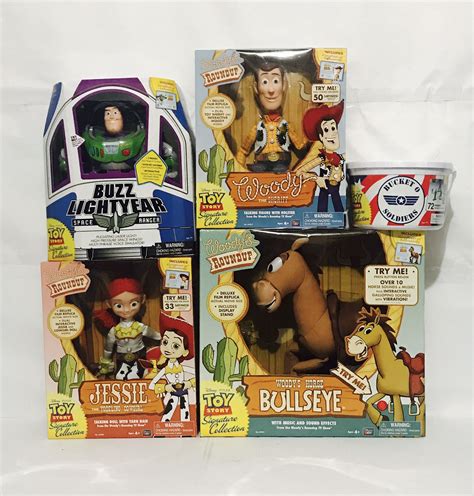 Toy Story Signature Collection Woody Buzz Lightyear Jessie Bullseye