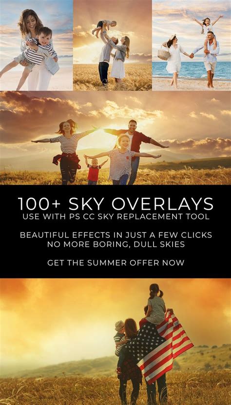 106 Sky Overlays Photo Overlays Sky Replacement Digital Etsy
