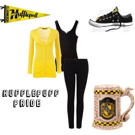 Hufflepuff Hufflepuff Outfit Hufflepuff Pride Hogwarts Outfits