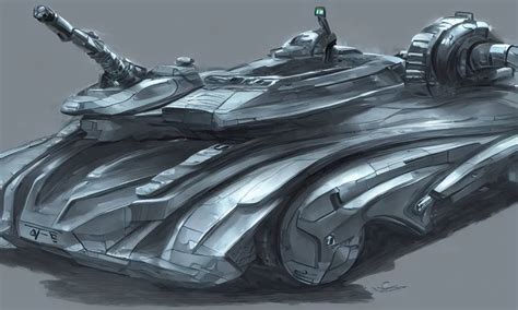 Concept Art Of Tesla Cyber Tank Futuristic Highly Stable Diffusion