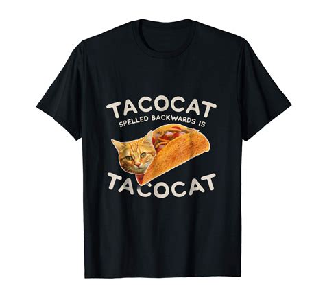 Funny Tacocat Spelled Backwards Is Taco Cat T Shirt Zelitnovelty