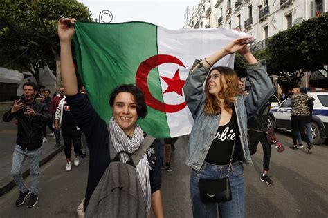 Algerias Massive Protests Against Its Ailing Leader Explained Vox