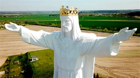 An Enormous Statue Of Jesus In Poland Just Got Internet Antennas And No