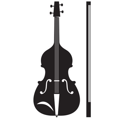 Violin Musical Instrument Silhouette Openclipart