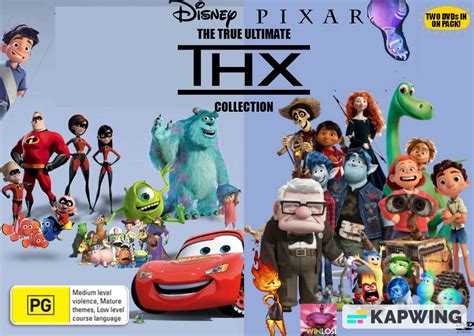 A Pixar Dvd Double Pack Boxset Cover By May2k22tdgarland18th On Deviantart