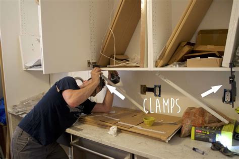 Tips For Installing Ikea Under Cabinet Lighting — The White Apartment