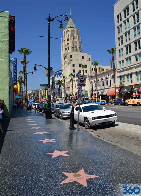 The walk of fame used to stop at sycamore, at its west end, but in 1994 it was expanded a block west to la brea avenue. Hollywood Stars - Hollywood Walk of Fame
