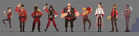 Team Fortress 2 Character Study Michael Kenny On Artstation At