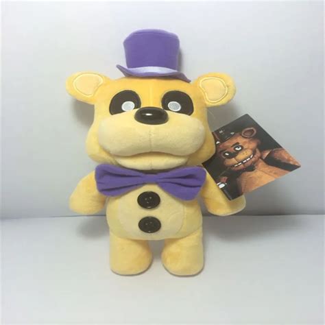 Fnaf Golden Freddy Five Nights At Freddys Plush Handmade Inch Plushie In Stuffed Plush