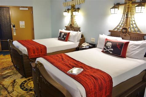 Pirate Rooms At Disneys Caribbean Beach Resort