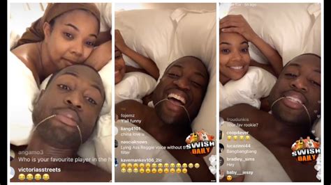 Dwyane Wade Does A Hilarious Q A In Bed With Gabrielle Union Youtube