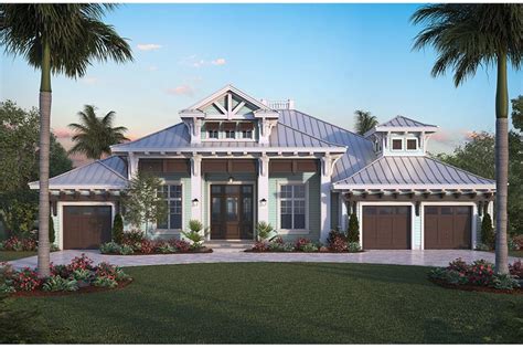 4 Bedrm 4027 Sq Ft Florida Style House Plan 175 1258