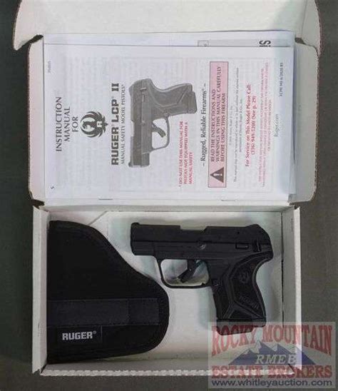 New Ruger LCP II Lite Rack 22 LR Semi Auto Pistol Rocky Mountain