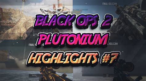 Bo2 Plutonium Trickshotting And Highlights 10 Shots 7 Youtube