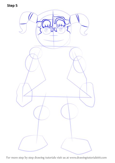 Learn How to Draw Circus Baby from Five Nights at Freddy's (Five Nights