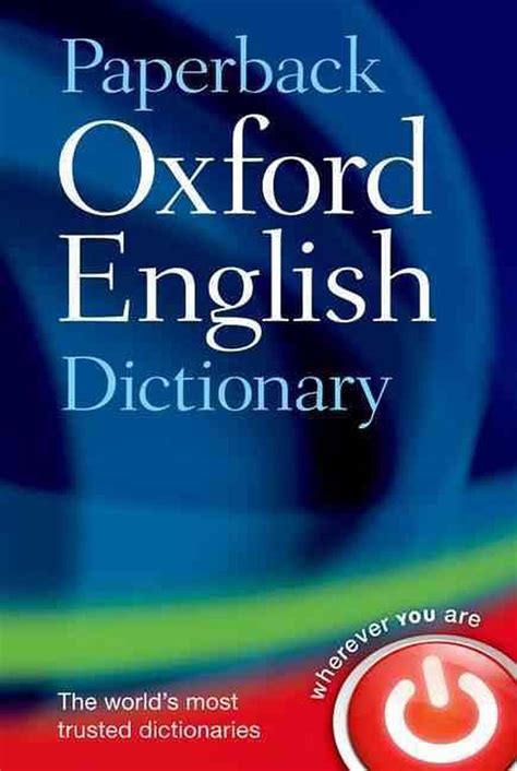 Paperback Oxford English Dictionary By Oxford Dictionaries Paperback