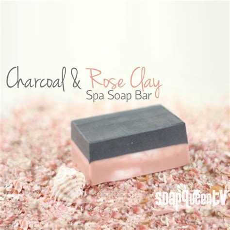 Charcoal And Rose Clay Melt And Pour Soap Recipe