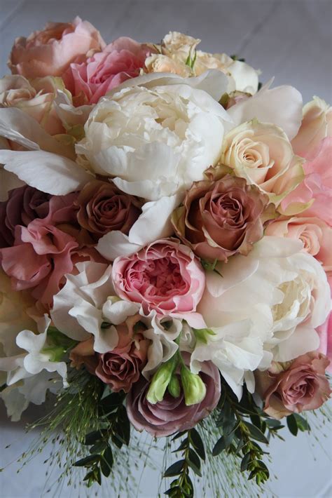 The Flower Magician Vintage Pink Wedding Bouquet