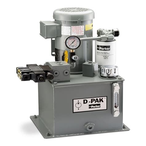 D Pak Fixed Displacement Hydraulic Power Units Parker Na