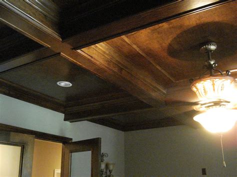 Exposed beams are a great way to give your space distinctive, rustic elegance. David Carpentry Image Portfolio, Coffered Ceilings/Faux Beams