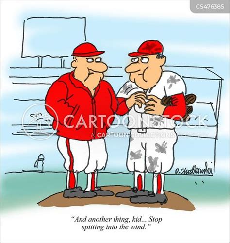 baseball player habits cartoons and comics funny pictures from cartoonstock