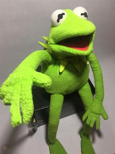 Kermit The Frog Hand Puppet W Fingers Re Listed 1957677613