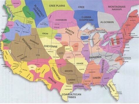 Twitter Shoshone Map Native American Regions