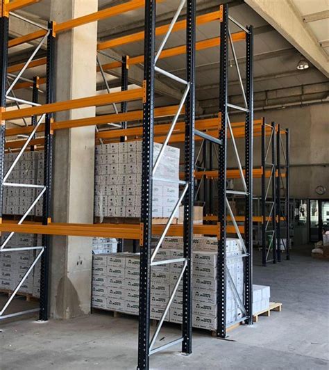 Spray Finished 1000kg Per Pallet Position Industrial Racking China