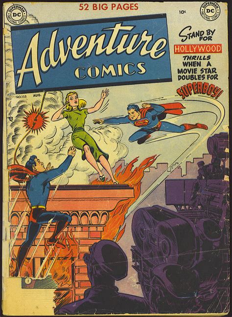 Days Of Adventure Adventure Comics 155 August 1950