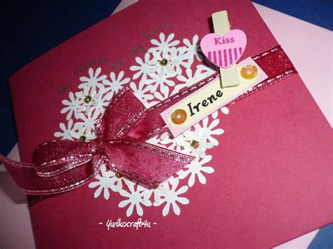 Handmade Greeting Cards By Yuriko The Flower Of My Heart Card