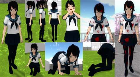Yandere Sim Customized Uniform Blue Style By The Generic Overlord