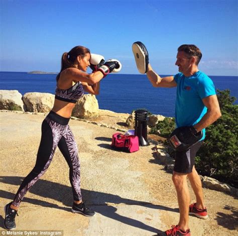 Melanie Sykes Shows Off Her Stunning Body On Instagram During Ibiza Holiday Daily Mail Online