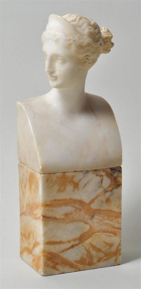 Sold At Auction Bust Diana Of Versailles Marble