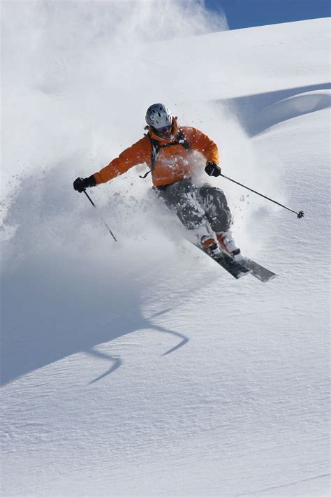 Freeride Skier Skiing Photography Skiing Ski Photography