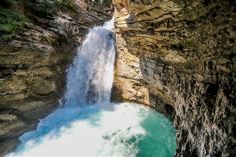 Hiking The Johnston Canyon Trail In Banff National Park Canada