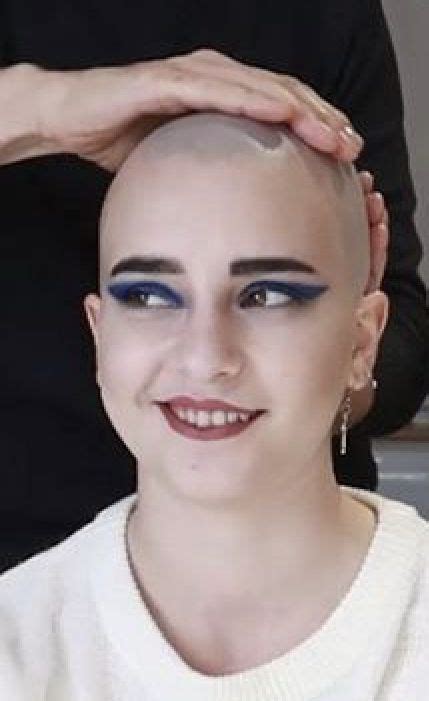 Shaved Head Women Miss Girl Bald Women Balding Shaving Superstar