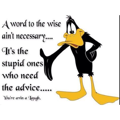 Despicable Daffy Duck Quotes Quotesgram