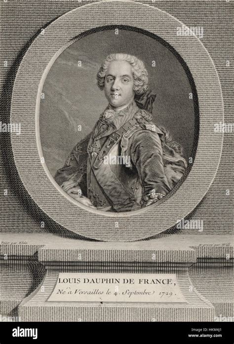 Louis Dauphin Of France Will 1745 46 Stock Photo Alamy