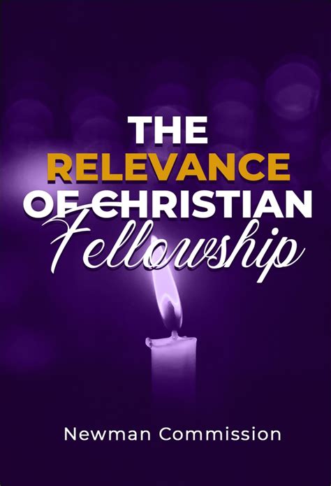 Buy The Relevance Of Christian Fellowship By Newman Commission On