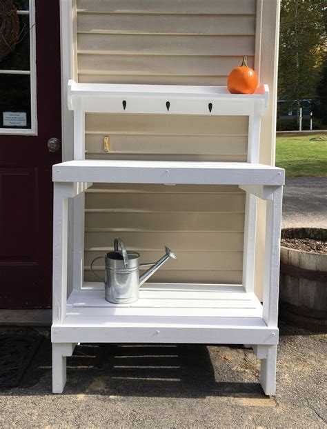 Diy Potting Bench Based On Plans By Ana White —new England Lifestyle