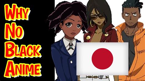 japan answers why aren t there more black anime characters anime youtube