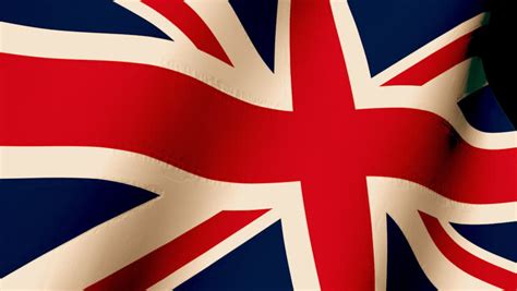 British Flag Hd Looped Stock Footage Video 1821557 Shutterstock