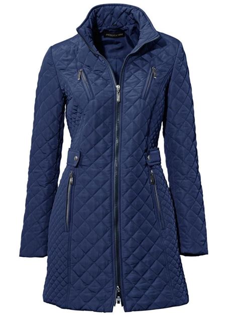 Long jackets add extra coverage from cold weather, so browse our selection to find a. Beautiful Diamond Quilted Padded Slim Medium Length Car ...