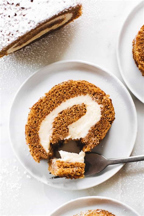 Classic pumpkin roll with cream cheese filling is easier to make than it looks. Pumpkin Roll Recipe | My Baking Addiction